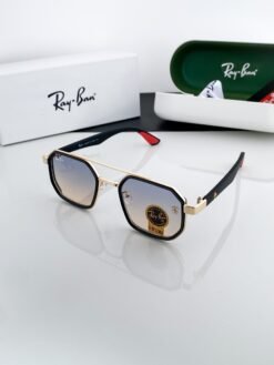 Rayban 09 gold blue -5