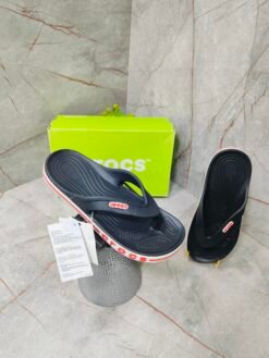 CROC_S BAYABAND BLACK RED 1098